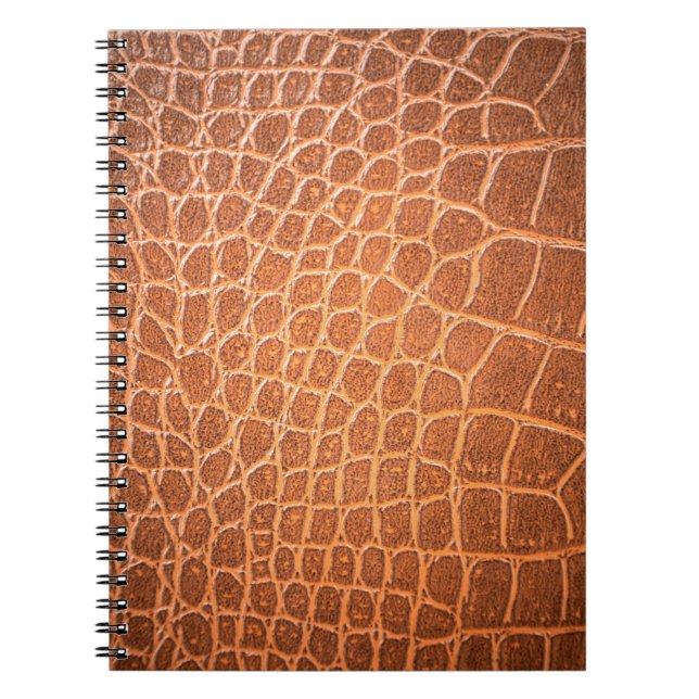 Cuaderno Piel de fondo de textura de piel marrón,abstracto (Frente)