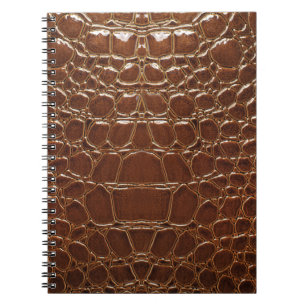 Cuaderno Piel de moda: concepto de estilo moderno.