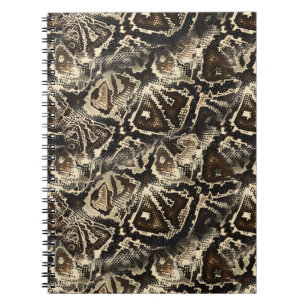 Cuaderno Piel de Python