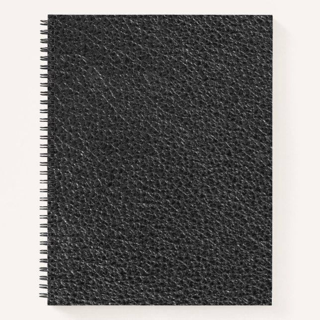 Cuaderno Piel de serpiente del patrón negro colorido (Anverso)