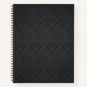 Cuaderno Piel de serpiente del patrón negro colorido