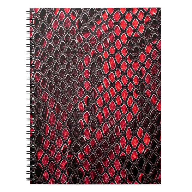 Cuaderno Piel de serpiente, puede utilizarse como fondo (Frente)