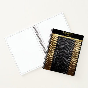 Cuaderno Piel de serpiente: una belleza impresionante pero