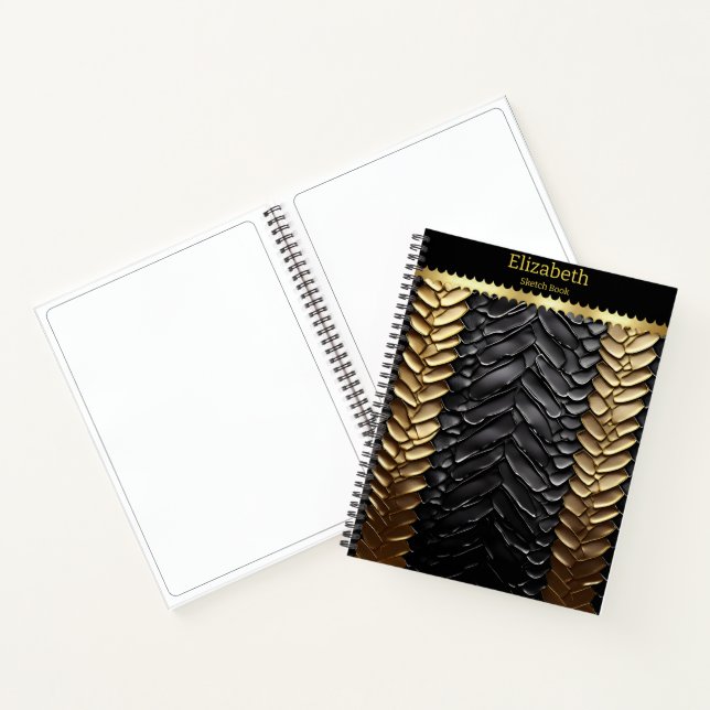 Cuaderno Piel de serpiente: una belleza impresionante pero  (Interior)