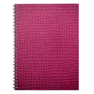 Cuaderno Piel rosa gruesa