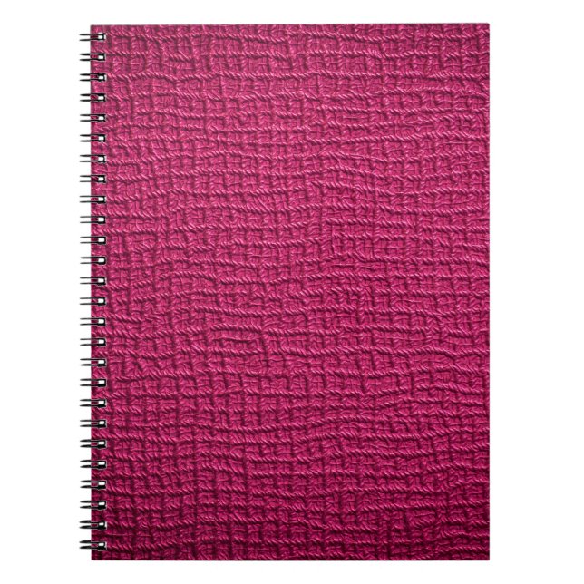 Cuaderno Piel rosa gruesa (Frente)