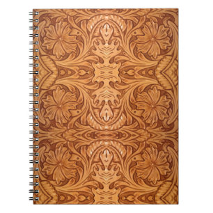 Cuaderno Pieles occidentales de estilo rústico de estilo su