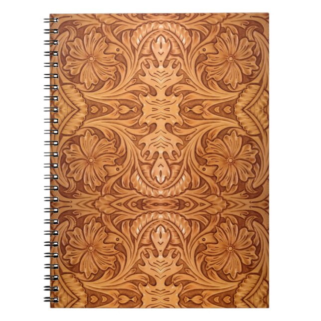 Cuaderno Pieles occidentales de estilo rústico de estilo su (Frente)