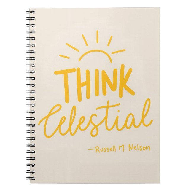 Cuaderno Piensa Celestial (Frente)