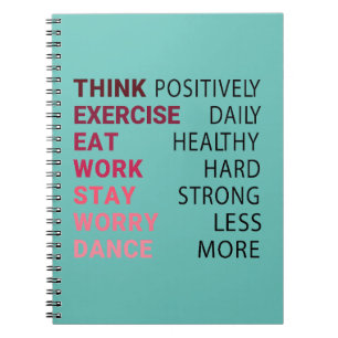 Cuaderno Piensa positivamente