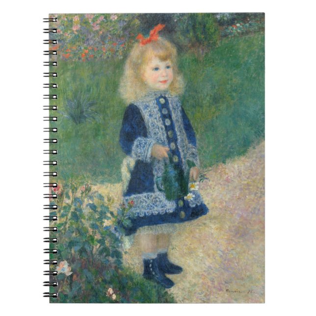 Cuaderno Pierre A Renoir | Un Chica con una lata de agua (Frente)