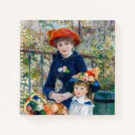 Cuaderno Pierre-Auguste Renoir - Dos hermanas en la terraza