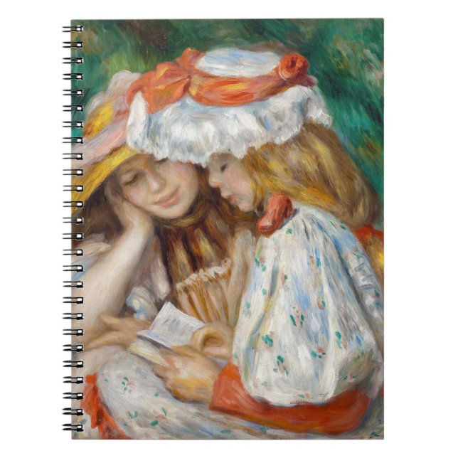 Cuaderno Pierre-Auguste Renoir - Dos niñas leyendo (Frente)