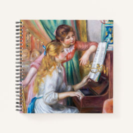 Cuaderno Pierre Auguste Renoir - Jóvenes Chicas en el Piano
