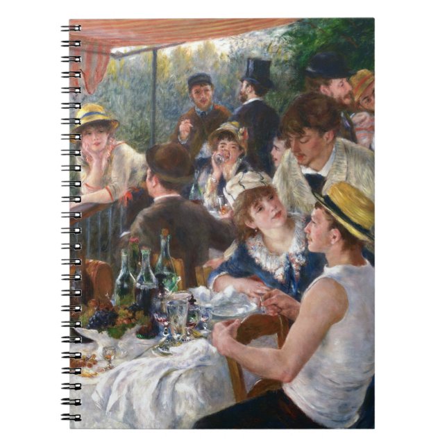 Cuaderno Pierre-Auguste Renoir - Luncheon del Fiesta de Boa (Frente)