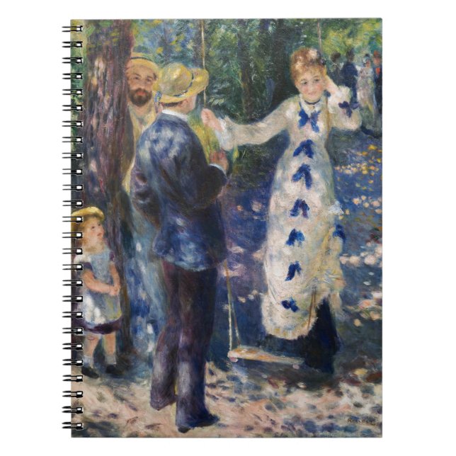 Cuaderno Pierre-Auguste Renoir - The Swing (Frente)