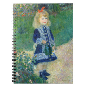 Cuaderno Pierre-Auguste Renoir - Una niña con una regadera