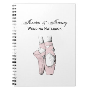 Cuaderno Pies de Bailarina de Puntillas #1 Rosa Claro