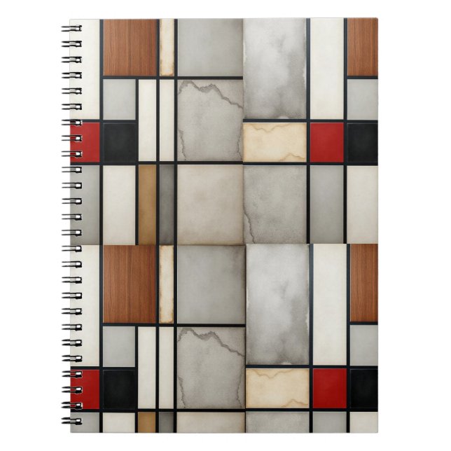 Cuaderno Piet Mondrian Vintage (Frente)