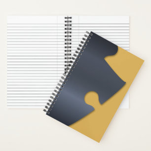 Cuaderno Pieza de rompecabezas