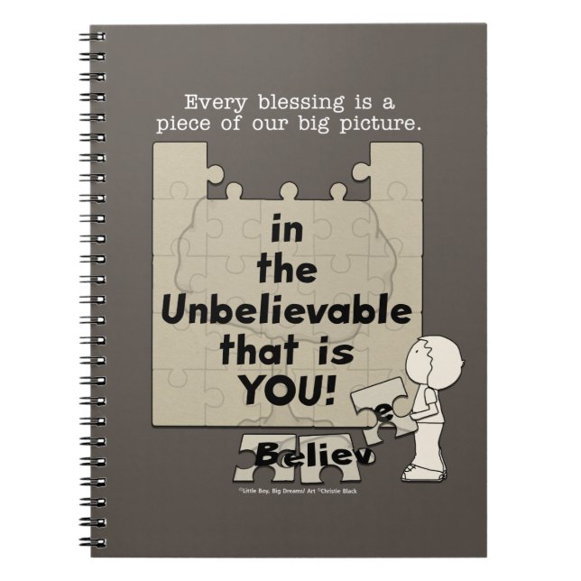 Cuaderno Pieza del panorama general (Frente)