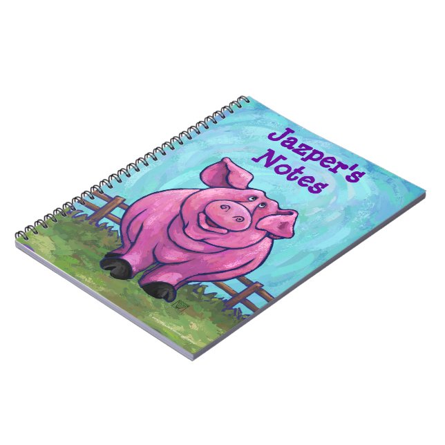 Cuaderno Pig Stationery (Lado Izquierdo)