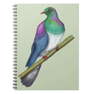 Cuaderno Pigeon de Kereru Wood