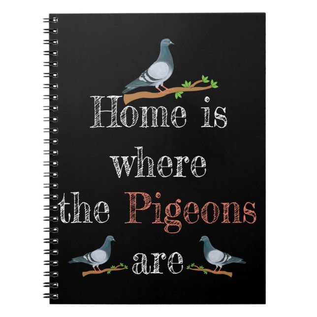 Cuaderno Pigeon Lover Pigeon Carreras Regalo Pigeon Breakin (Frente)