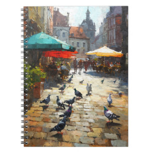 Cuaderno Pigete Old Town Square Market Street Art