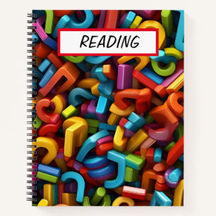 CUADERNO PILA DE FORMAS Y CARTAS DE COLORES BRILLANTES