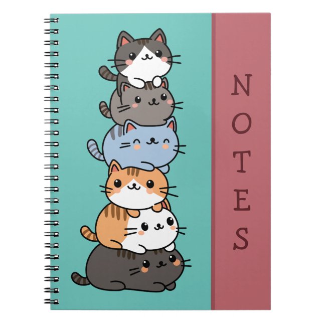 Cuaderno Pila De Gatos (Frente)