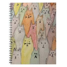Cuaderno Pila de gatos