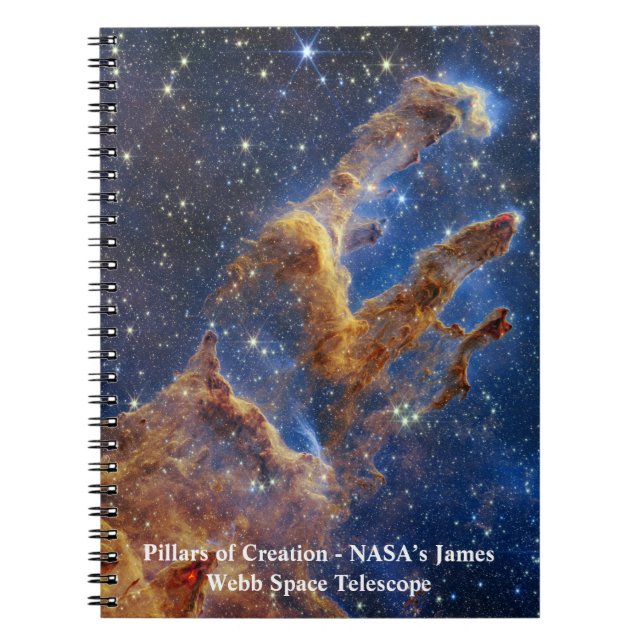 Cuaderno Pilares de la creación del telescopio espacial Jam (Frente)