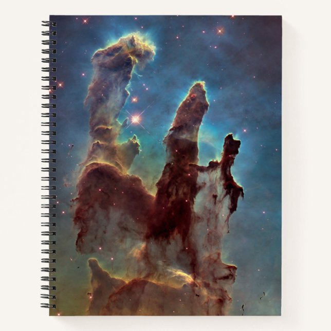 Cuaderno Pilares de la Creación, nebulosa del Águila Hubble (Anverso)