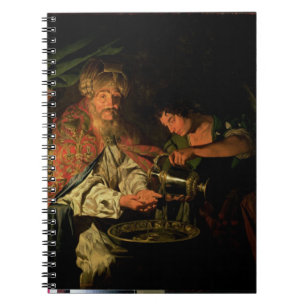 Cuaderno Pilate que se lava las manos (aceite en lona)