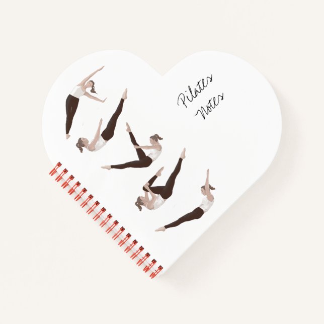 Cuaderno Pilates Notes Spiral Notebook (Anverso)