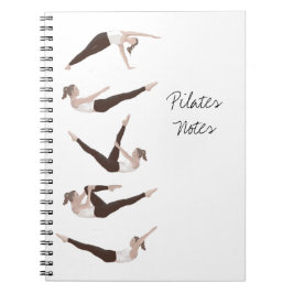 Cuaderno Pilates Notes Spiral Notebook
