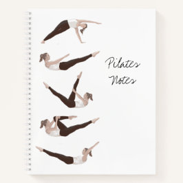 Cuaderno Pilates Notes Spiral Notebook