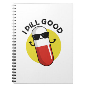 Cuaderno Píldora Buena Medicina Divertida Juego de Palabras