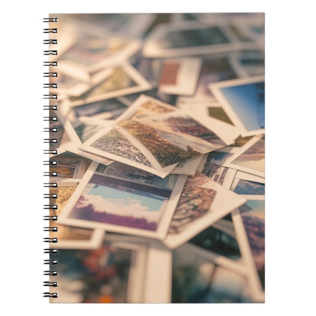 Cuaderno Pile de fotografías antiguas (Frente)
