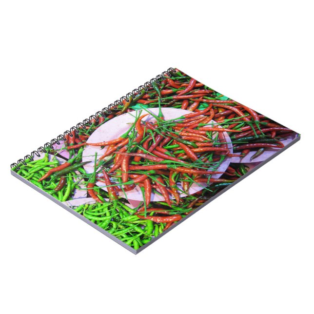 Cuaderno Pimientos de chile para ojos de pájaro (Lado Izquierdo)