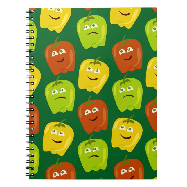 Cuaderno Pimientos Poppin Bells (Frente)