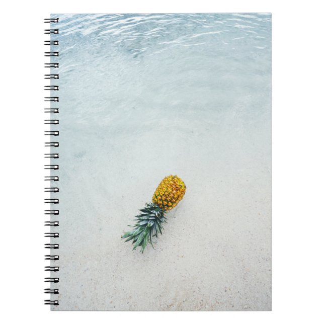 Cuaderno Piña en la orilla del mar (Frente)