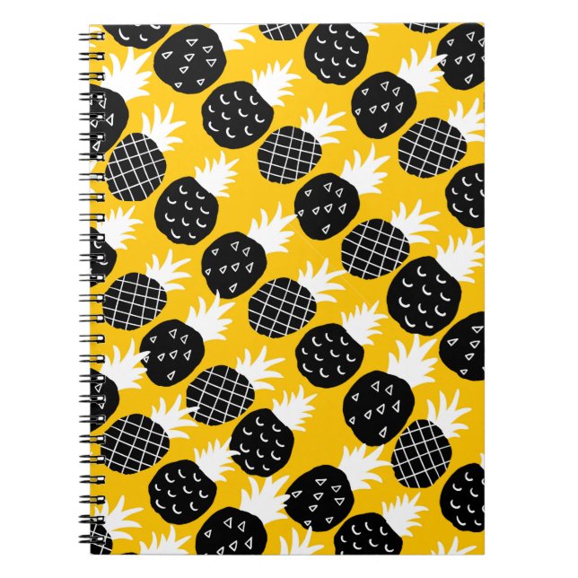 Cuaderno Piña negra (Frente)