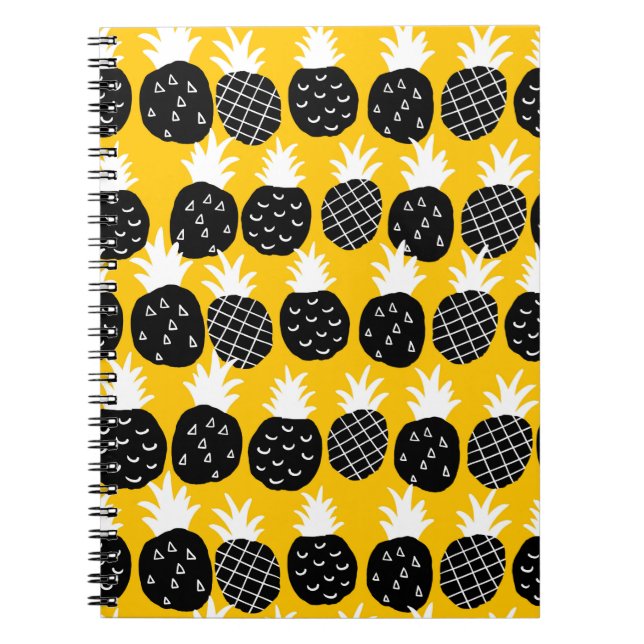 Cuaderno Piña negra (Frente)