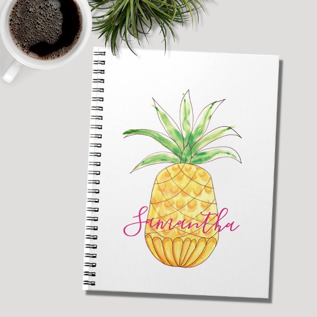 Cuaderno Piña personalizada (Subido por el creador)