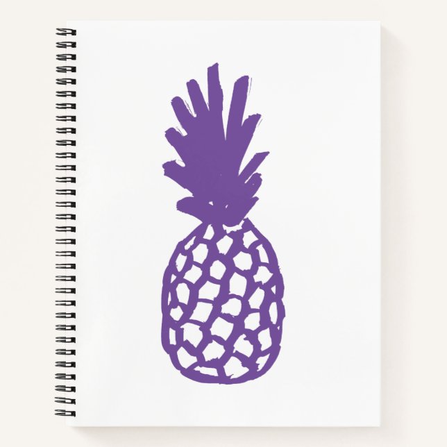Cuaderno Piña Púrpura (Anverso)