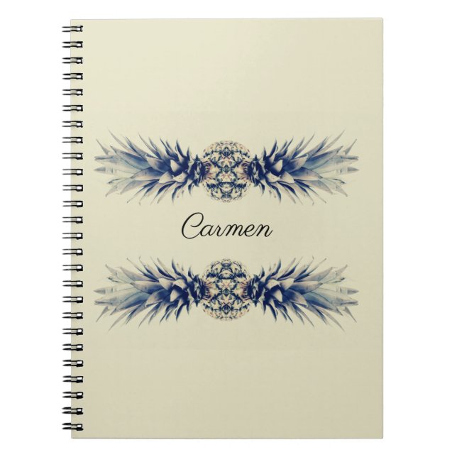 Cuaderno Piña Retrolook  (Frente)