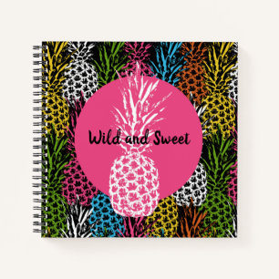Cuaderno Piña Salvaje y Dulce