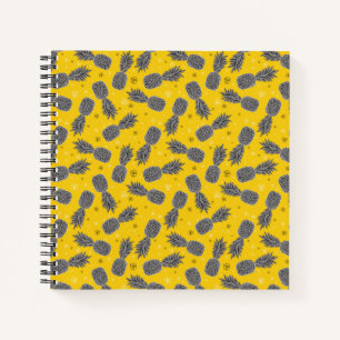 Cuaderno Piñas Con Oro